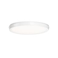 Argo 1-Light LED Flush Mount Ceiling Light in White