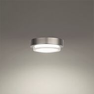 Kind 1-Light LED Flush Mount Ceiling Light in Brushed Nickel