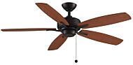 Fanimation Aire Deluxe 52 Inch 5 Blade Ceiling Fan in Dark Bronze