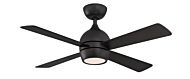 Fanimation Kwad 44 Inch LED Ceiling Fan in Black