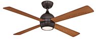 Fanimation Kwad 52 Inch LED Ceiling Fan in Dark Bronze