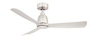 Fanimation Kute 44 Inch Indoor Ceiling Fan in Brushed Nickel