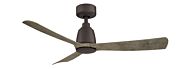 Fanimation Kute 44 Inch Indoor Ceiling Fan in Matte Greige