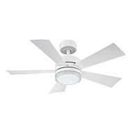 Wynd 1-Light 42" Ceiling Fan in Matte White