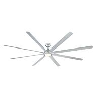 Hydra 1-Light 120" Ceiling Fan in Titanium Silver