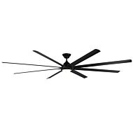 Hydra 1-Light 120" Ceiling Fan in Matte Black