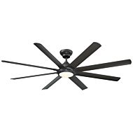 Hydra 1-Light 80" Ceiling Fan in Bronze