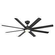 Hydra 1-Light 80" Ceiling Fan in Bronze