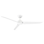 Roboto 62" Ceiling Fan in Matte White