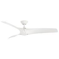 Modern Forms Zephyr 52 Inch Indoor/Outdoor Ceiling Fan in Matte White