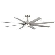 Roboto Xl 70" Ceiling Fan in Brushed Nickel