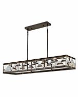 Fredrick Ramond Jolie Linear Chandelier In Black Oxide