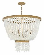 Fredrick Ramond Dune 8-Light Pendant In Burnished Gold