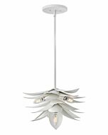 Fredrick Ramond Agave 4-Light Pendant In Textured Plaster