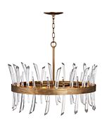 Fredrick Ramond Revel 8-Light Pendant In Burnished Gold