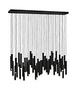 Fredrick Ramond Harmony Linear Chandelier In Black*