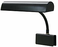 Grand Piano 2-Light Piano Lamp in Black