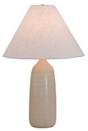 Scatchard 1-Light Table Lamp in Oatmeal