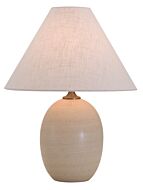 Scatchard 1-Light Table Lamp in Oatmeal