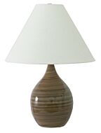 Scatchard 1-Light Table Lamp in Tigers Eye