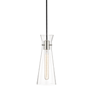 Mitzi Anya 1-Light Pendant in Polished Nickel