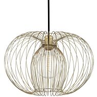 Mitzi Jasmine 12 Inch Pendant Light in Polished Bronze