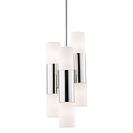 Mitzi Lola 6 Light Pendant Light in Polished Nickel