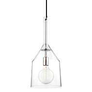 Mitzi Sloan 23 Inch Pendant Light in Polished Nickel