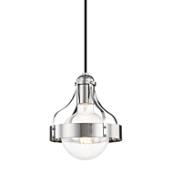 Mitzi Violet Pendant Light in Polished Nickel