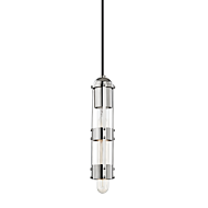 Mitzi Violet Pendant Light in Polished Nickel