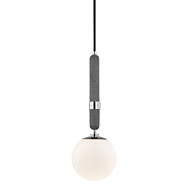 Mitzi Brielle Mini Pendant in Polished Nickel