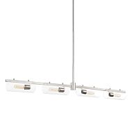 Mitzi Ariel 4 Light 6 Inch Kitchen Island Light in Polished Nickel