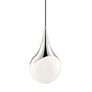 Mitzi Ariana 19 Inch Pendant Light in Polished Nickel