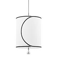 Mitzi Zara Mini Pendant in Polished Nickel