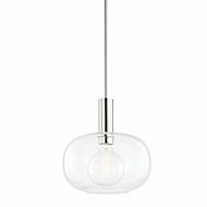 Mitzi Harlow Pendant Light in Polished Nickel