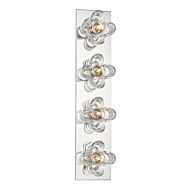 Mitzi Shea 4 Light Bathroom Vanity Light in Polished Nickel