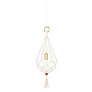 Mitzi Tessa Mini Pendant in Aged Brass