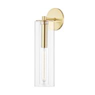 Mitzi Belinda Wall Sconce in Aged Brass