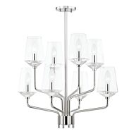 Mitzi Kayla 8 Light Chandelier in Polished Nickel