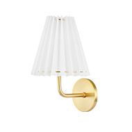 Demi LED Wall Sconce in Aged Brass by Mitzi