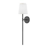 Demi 1-Light LED Wall Sconce in Soft Black