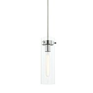 Haisley One Light Pendant in Polished Nickel by Mitzi