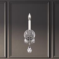 Hamilton Nouveau One Light Wall Sconce in Silver by Schonbek