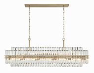 Hayes 16-Light Chandelier in Aged Brass