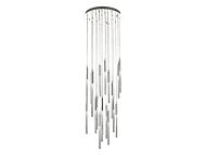 Boa 21-Light 2Pendant in Polished Nickel