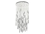 Boa 51-Light 5Pendant in Polished Nickel