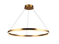 Circa LED Pendant in Gold