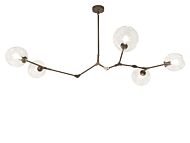 Fairfax 5-Light Chandelier in Dark Bronze