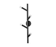 The Oaks 4-Light Wall Sconce in Black