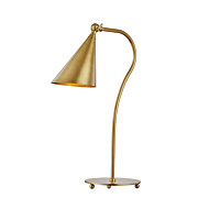 Mitzi Lupe Table Lamp in Aged Brass